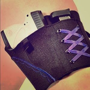 She Carries 2: Garter Holster Purple